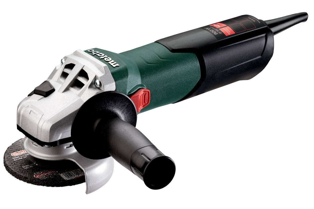 Metabo Angle Grinder 4", 900W, 10500rpm, 2kg W9-100 - Click Image to Close